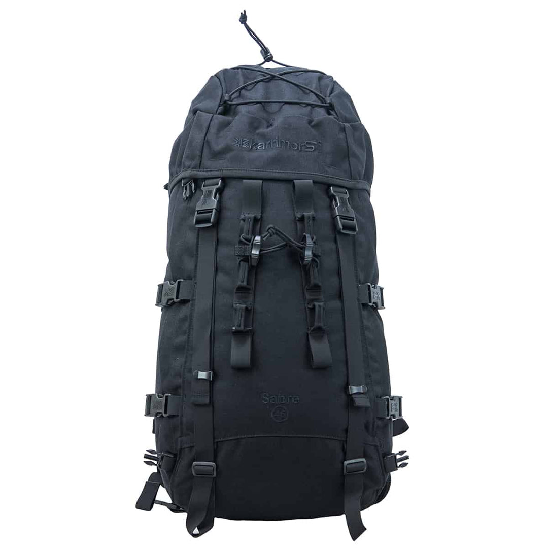 Karrimor SF Sabre 45 military backpack in Black